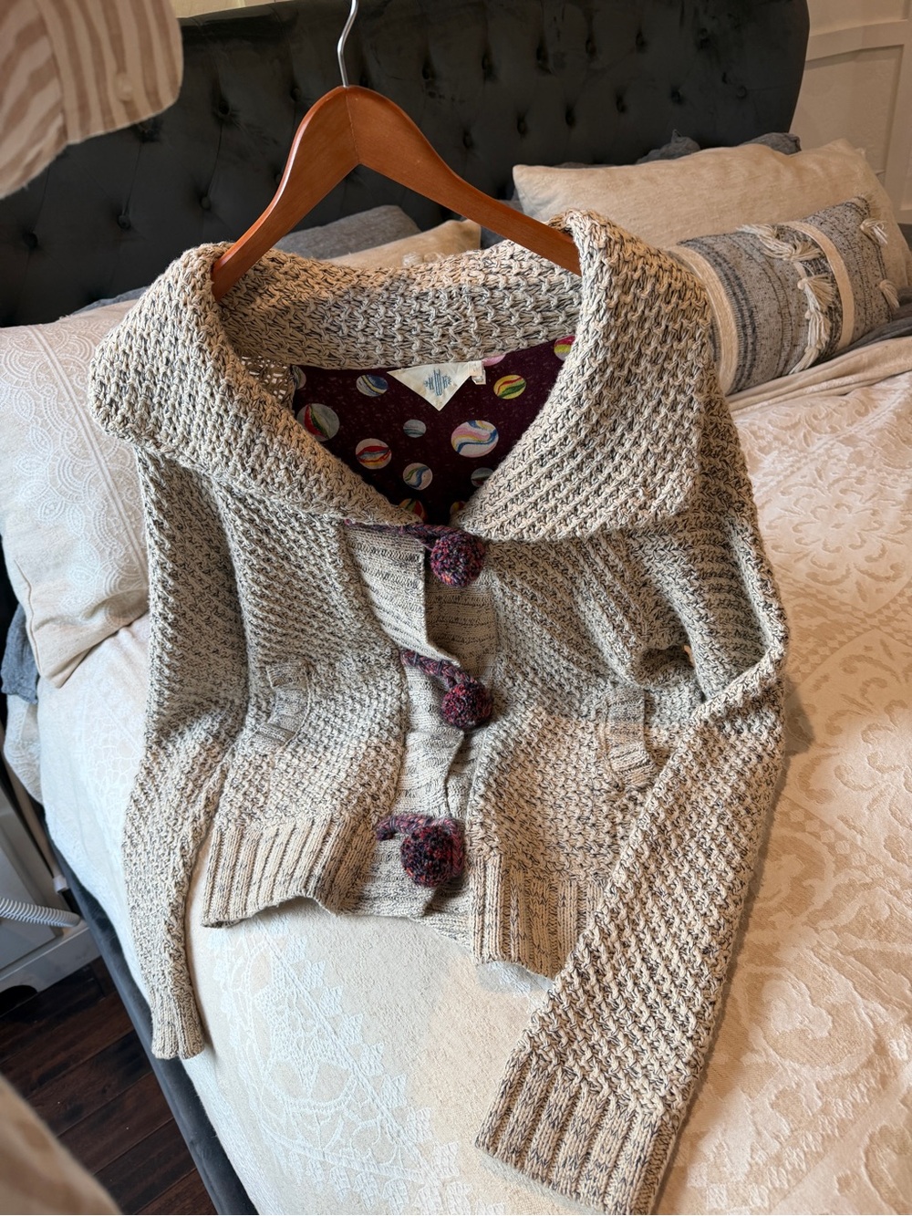 Sundry Anthropologie Cardigan - Beige